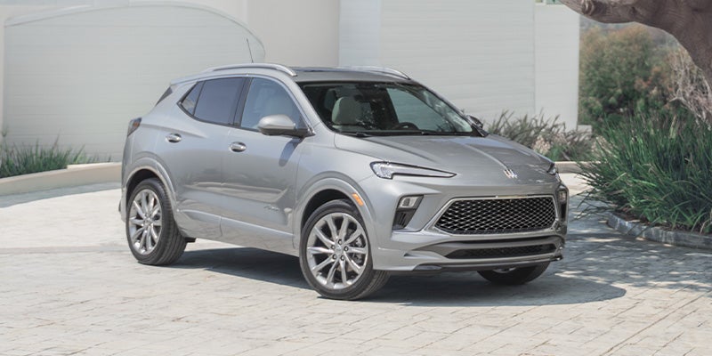 Buick Encore-GX parked outside.