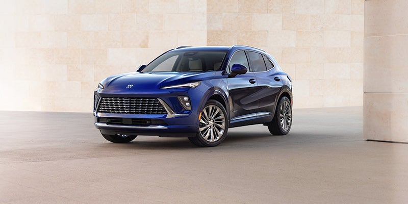 Buick Envision parked in a hall