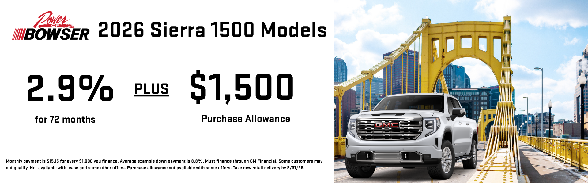2026 GMC Sierra 1500 Offers
