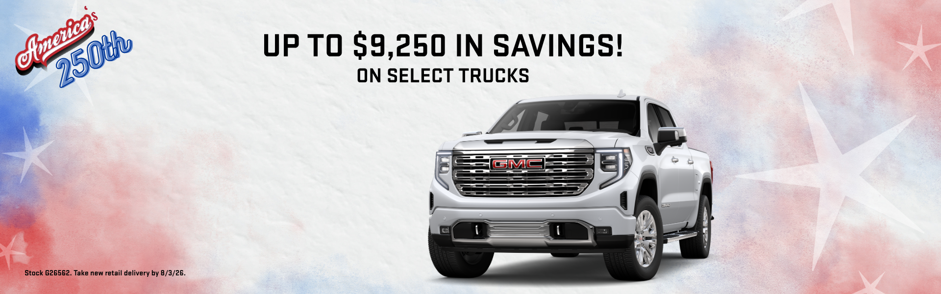 Up to $9,250 in savings 