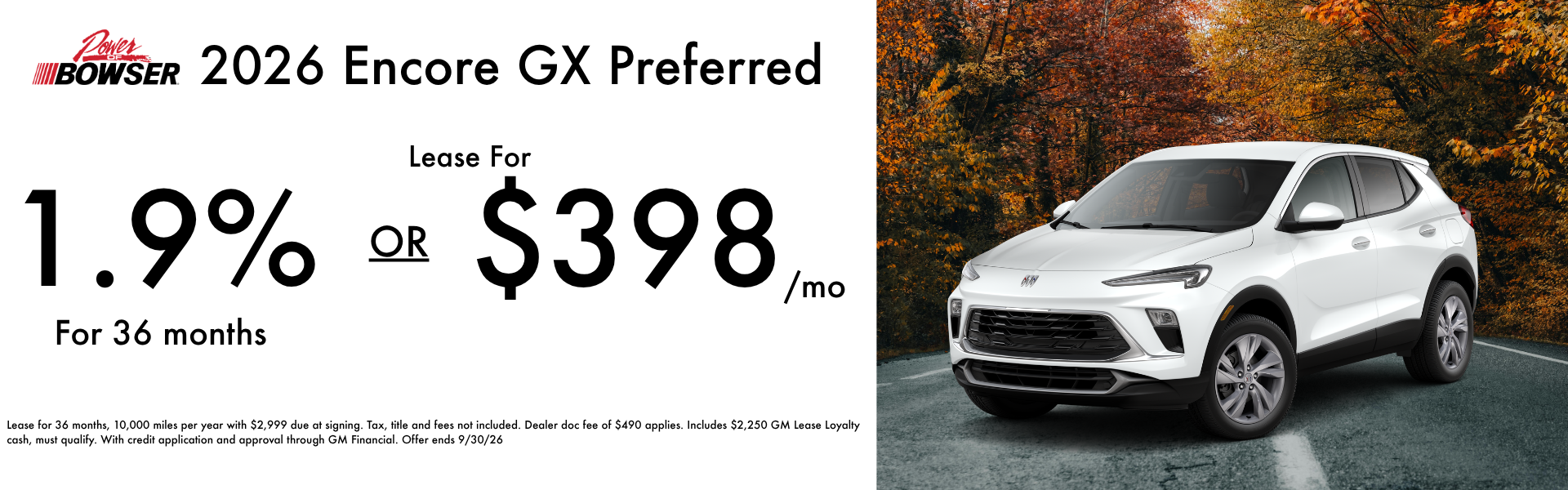 2026 Buick Encore GX Preferred Offers