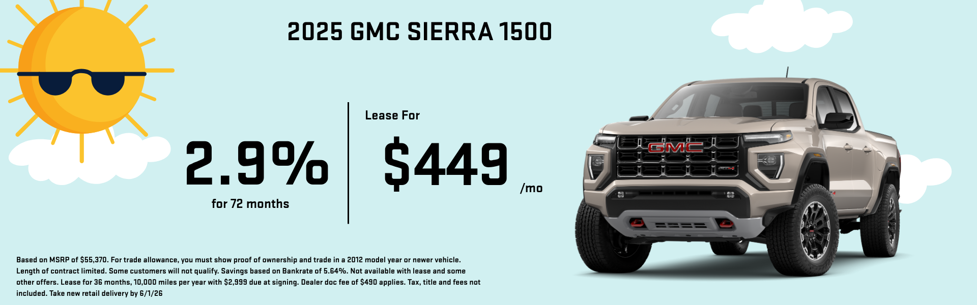 2025 GMC Sierra Offers