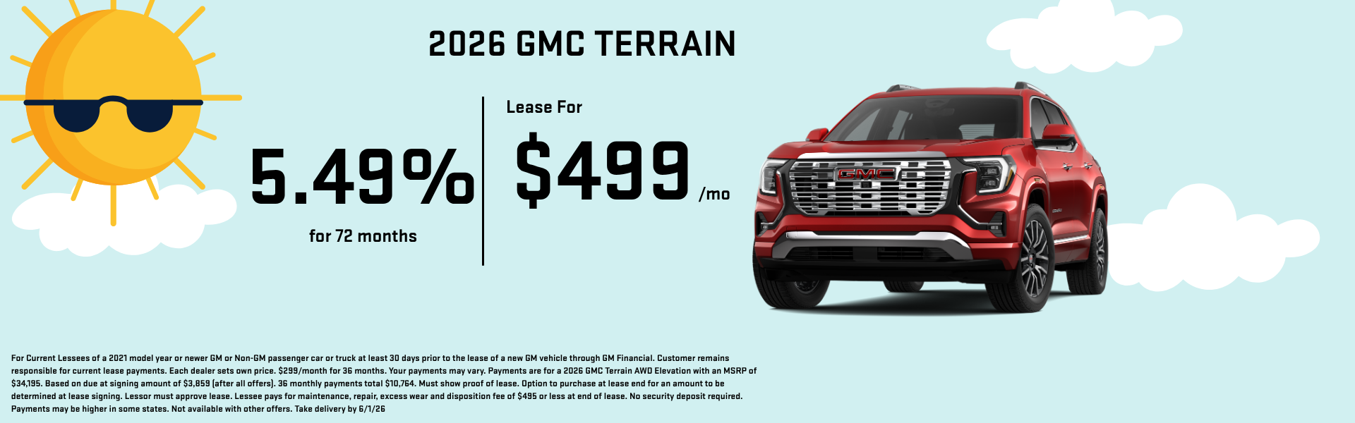 2026 GMC Terrain Offers